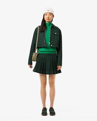 Suéter de Gola Alta de Lã