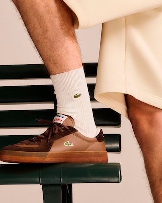 T&ecirc;nis Masculino Baseshot Pro em Couro