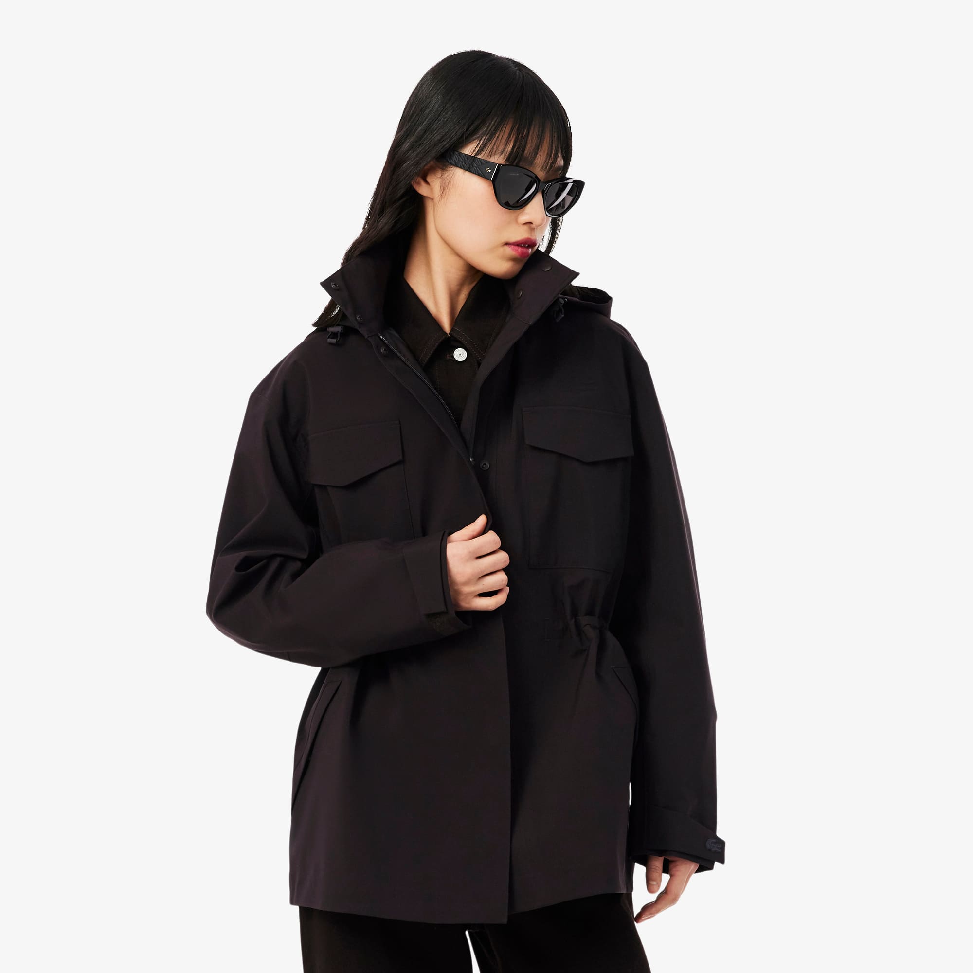 【BLACK】BRASS WAPPEN PARKA CHARCOAL】BRASS WAPPEN PARKA 【公式通販】