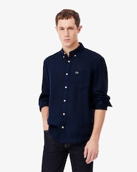 Camisa De Lino Regular Fit