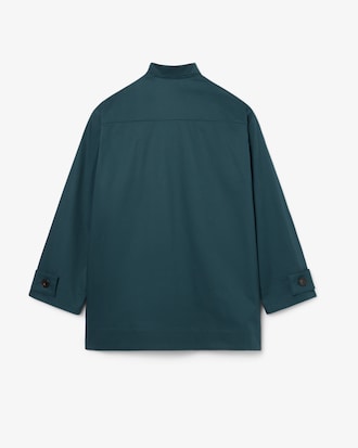 Mini vestido de sarga oversize Runway