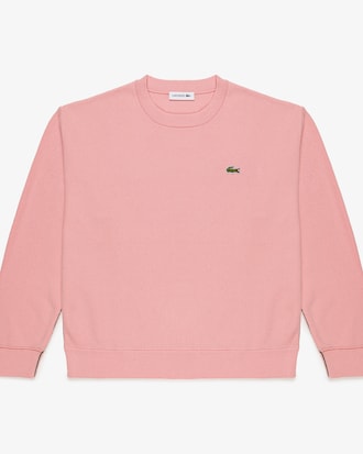 Su&eacute;ter feminino em algod&atilde;o org&acirc;nico com decote redondo