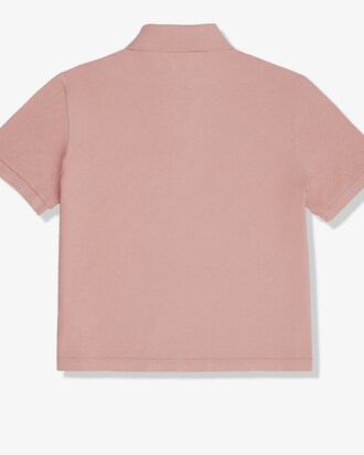 Polo piqué con detalles en contraste