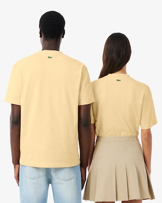 Remera de Algod&oacute;n con Marca Estampada