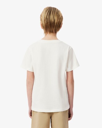 Tennis Print Cotton T-shirt