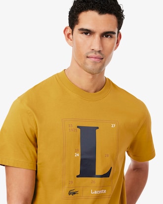 Remera de punto de algod&oacute;n con estampado