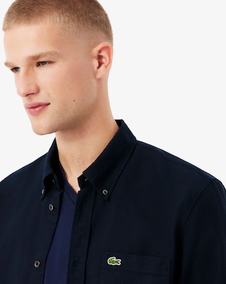 Camisa Regular Fit em Oxford