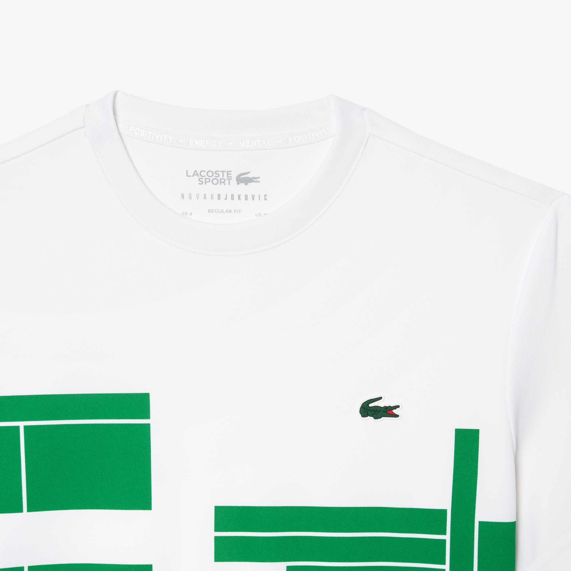 Camisa Esportiva Lacoste Tênis x de Novak Djokovic