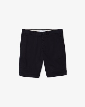 Bermuda Slim Fit em Gabardine Stretch