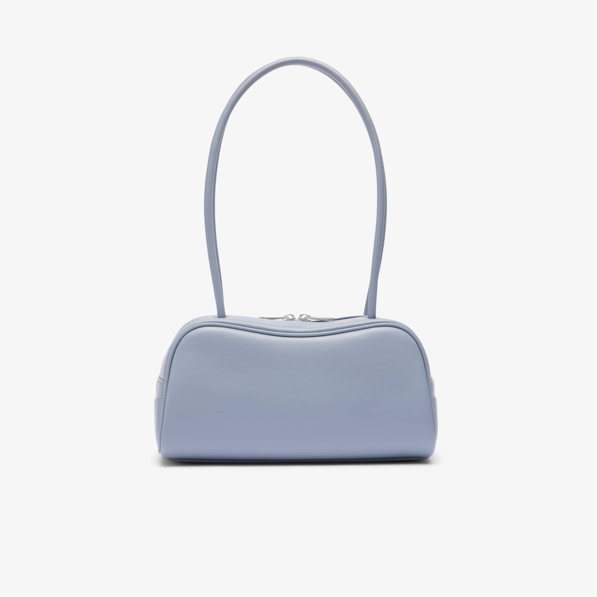 Bolsa de Ombro Lora em Couro com Bolso Interno Lacoste