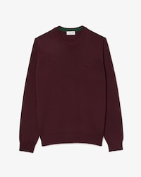 Sweater De Lana Merino Y Cuello Redondo