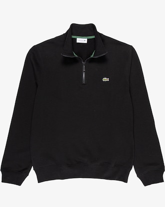 Buzo de Algodón con Cierre y Cuello Alto