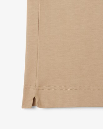 Polo Clásico Paris con Cuello Abierto Bordado
