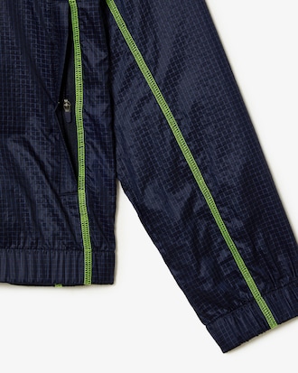 Jaqueta p&oacute;s-jogo masculina Lacoste SPORT Roland Garros Edition