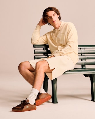 T&ecirc;nis Masculino Baseshot Pro em Couro