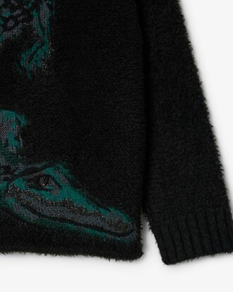 Su&eacute;ter Jacquard Crocodile Runway