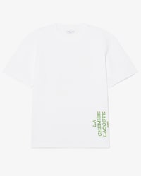 Camiseta de Algod&atilde;o Estampada Modelagem ampla