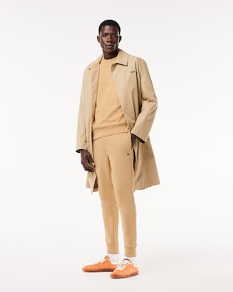 Cal&ccedil;a Esportiva Masculina Lacoste em Fleece de Algod&atilde;o Org&acirc;nico