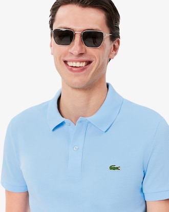 Polo Slim Fit L.12.12 em Piqué