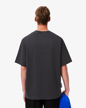 Camiseta de Algod&atilde;o Pesado com Caimento Solto