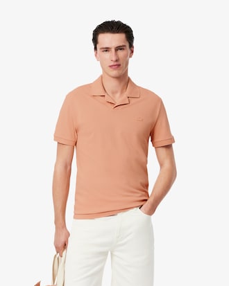 Camisa Polo Open Neck Paris Ajuste Cl&aacute;ssico