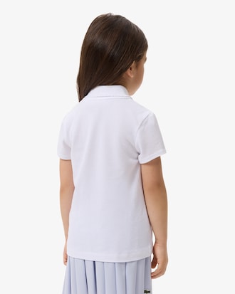 Camisa Polo em Piqu&eacute; com Gola Recortada