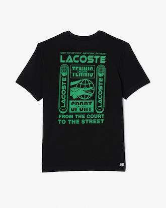 Camiseta Regular Fit Lacoste Tennis x Daniil Medvedev
