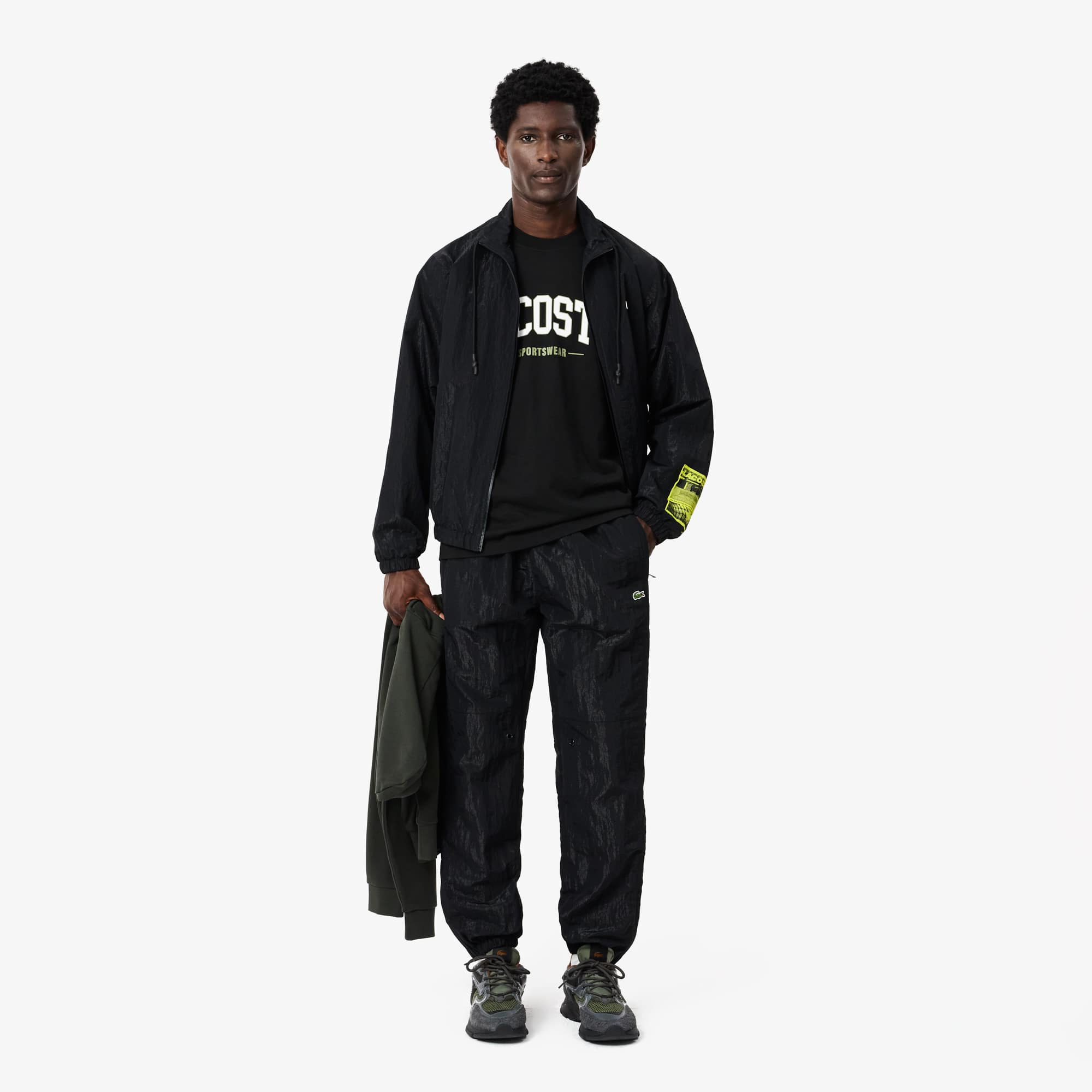 Camiseta com Estampa Lacoste Sportswear Masculina em Algodão