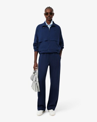 Campera de ch&aacute;ndal oversized de mezcla de Lino