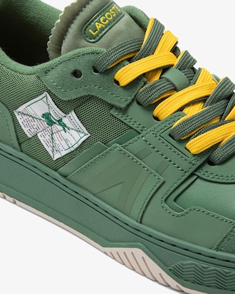 T&ecirc;nis masculino Lacoste L001 em couro