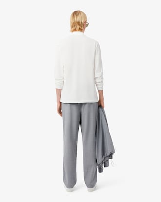 Pantal&oacute;n de Vestir de Lana Fit Regular