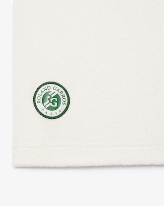 Camisa Polo de Algod&atilde;o Terry Edi&ccedil;&atilde;o Roland-Garros Regular Fit