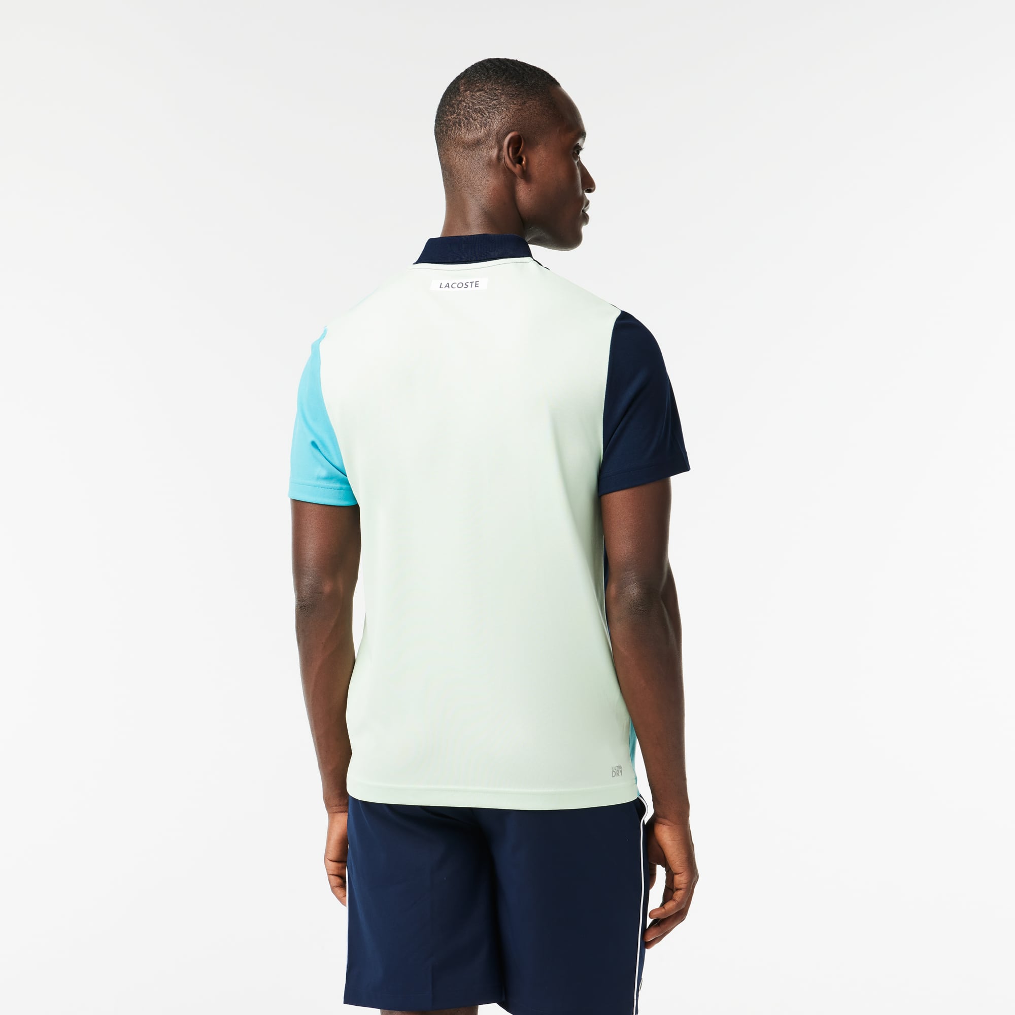Tシャツ・カットソー LACOSTE FW23 POLO (DH1082 RIF) クレイジーカラーブロックゴルフポロシャツ DH1082 - ラコステ