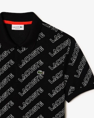 Polo em piqu&eacute; com logo