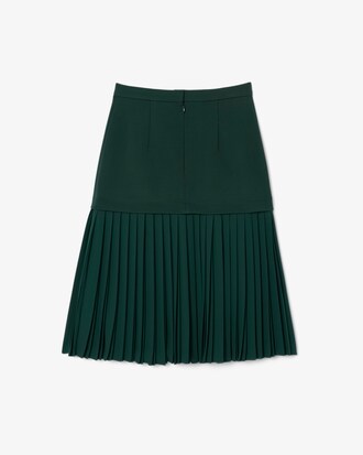 Pollera Satinada Plisada Runway