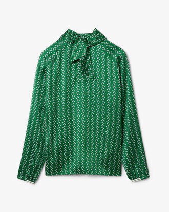 Camisa Oversize Estampada de Pasarela