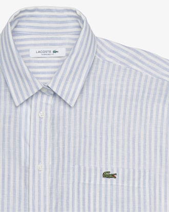 Camisa Oversized de Lino sin Mangas