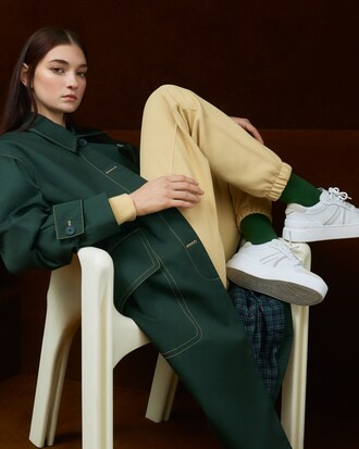 Zapatillas De Mujer De Cuero L002 Evo