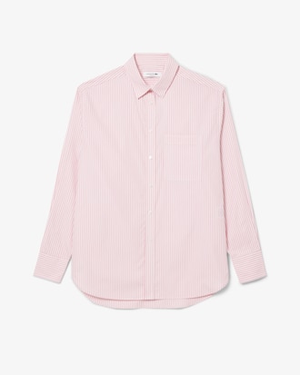 Camisa Oversize Ml Popeline Seasonal com Bolso