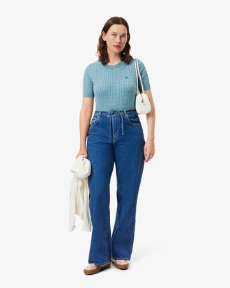 Cardigan Tejido Con Efecto Lavado