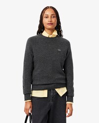 Su&eacute;ter de L&atilde; Cardada de Malha 3D