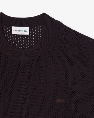 Su&eacute;ter Estampado de Manga Curta - Modelagem ampla