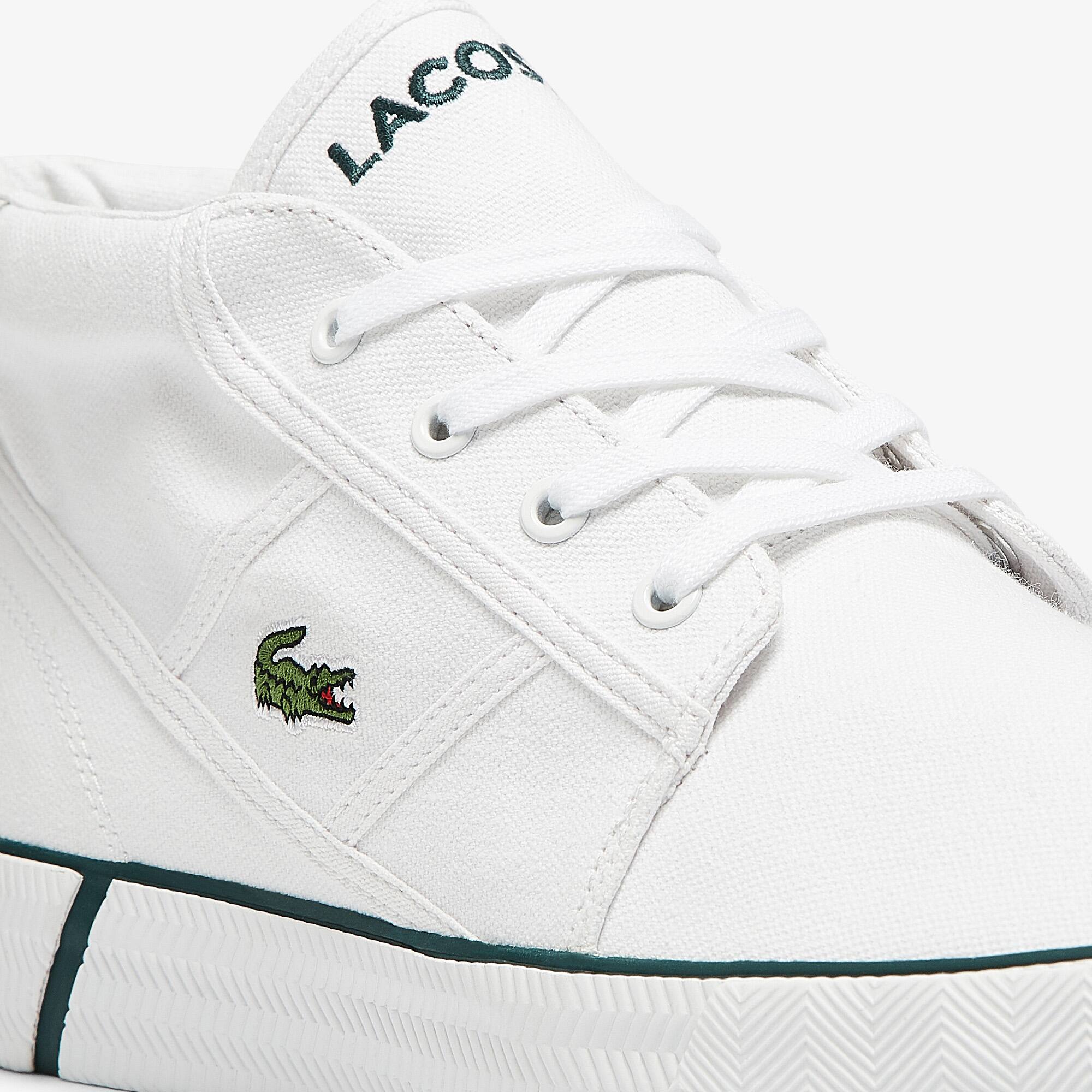 Borcegos De Hombre Gripshot Mid En Cuero Y Textil | LACOSTE
