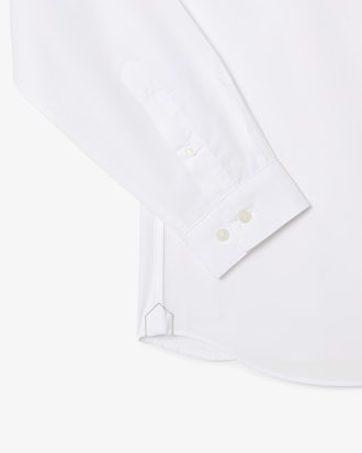 Camisa De Poplin Elastizado Al Cuerpo