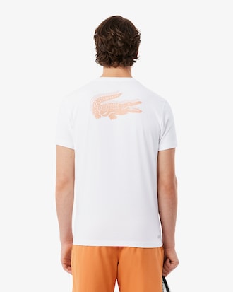 Camiseta Esportiva Ultra Dry com Estampa de Crocodilo
