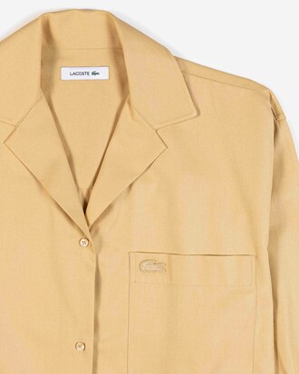 Camisa Feminina de Algod&atilde;o Oversized