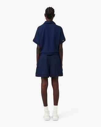 Bermuda Oversized em Mistura de Linho Fluida