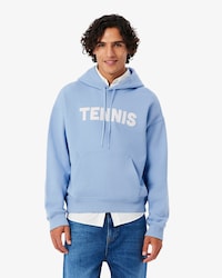 Buzo con capucha de tenis con estampado