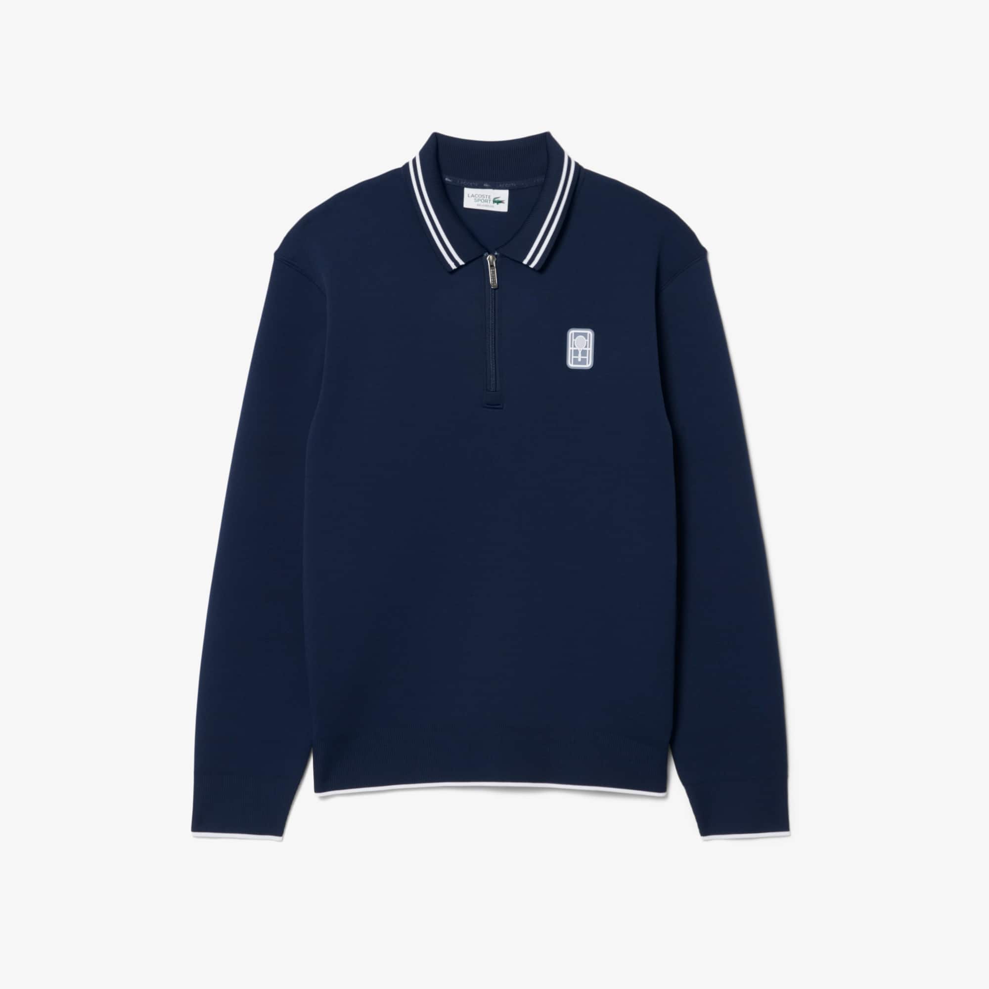 Moletom Zíper com Gola Polo – Tennis Heritage - Moletons
