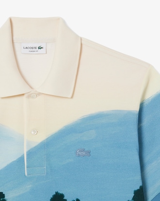 Polo Mini-Piqué Estampado Fit Clásico